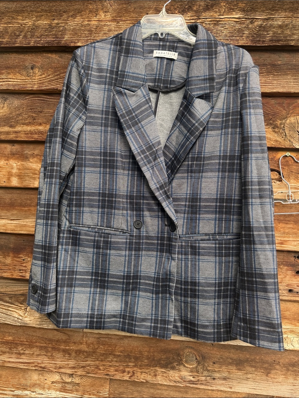 Bagatelle plaid jacket